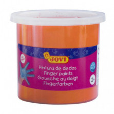 Pintura Dedos Jovi 125ml. Naranja