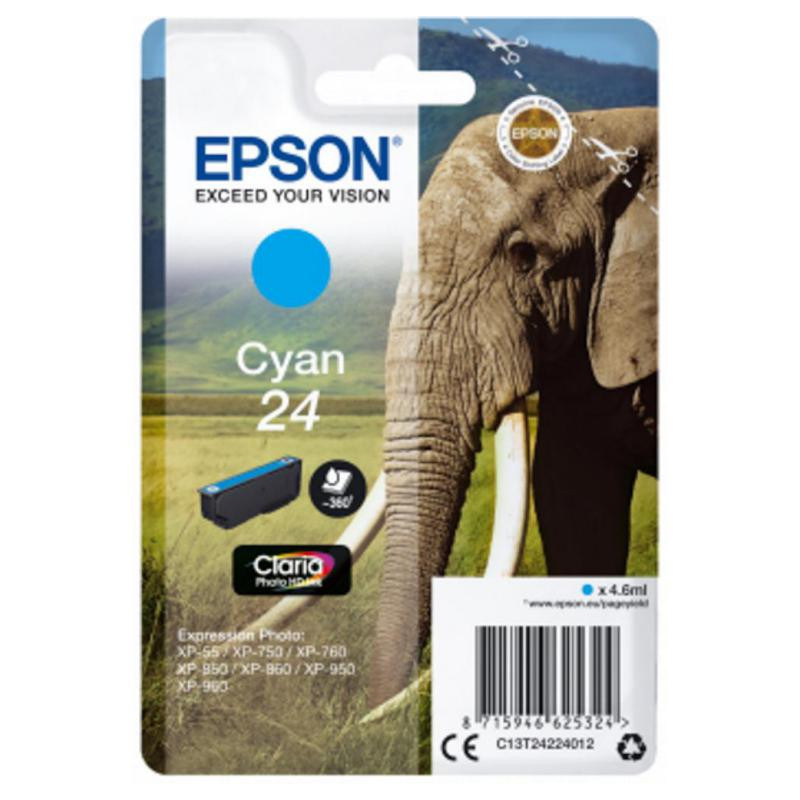 Cartucho de Tinta Epson T2422 Cian