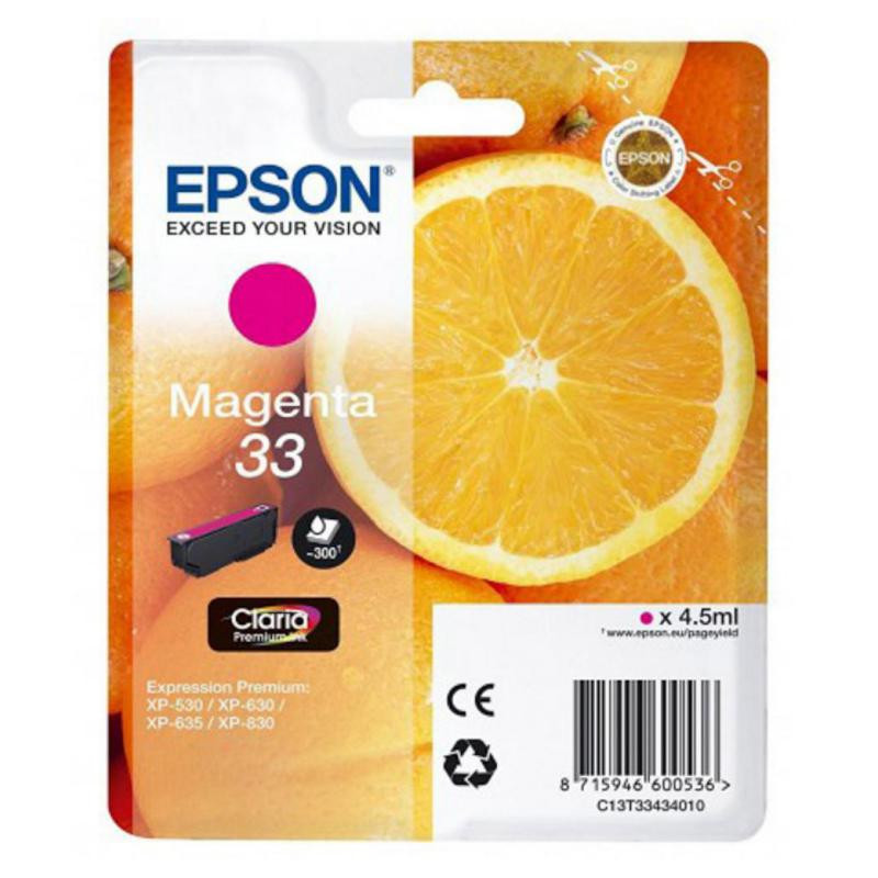 Cartucho de Tinta Epson T3343 Magenta