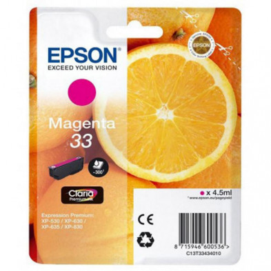 Cartucho de Tinta Epson T3343 Magenta