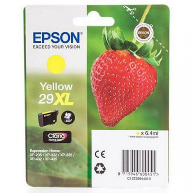 Cartucho de Tinta Epson C13T29944012 Amarillo