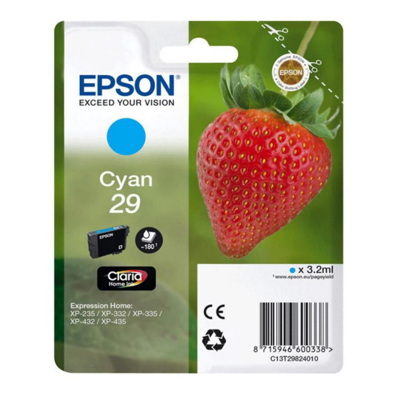 Cartucho de Tinta Epson T2982 Cian