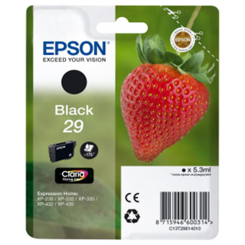 Cartucho de Tinta Epson C13T29814012 Negro