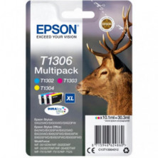 Cartucho de Tinta Epson T1306 Color 3/u