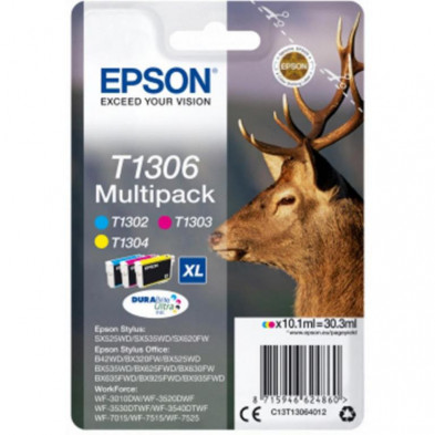 Cartucho de Tinta Epson T1306 Color 3/u