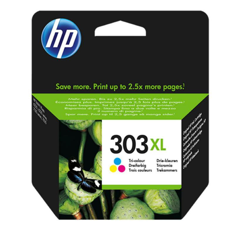 Cartucho de Tinta HP 303 XL T6N03AE Color