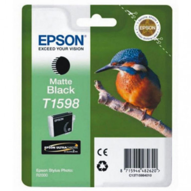 Cartucho de Tinta Epson T1598 Negro Mate