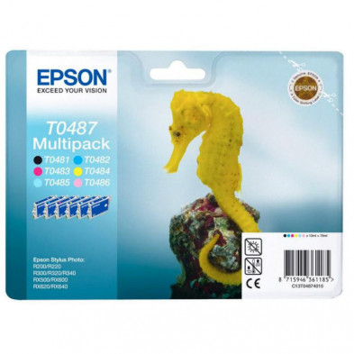 Cartucho de Tinta Epson T0487 Color 6/u