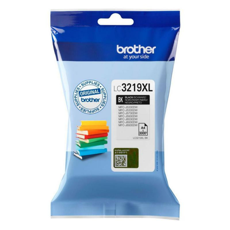 CARTUCHO INK-JET BROTHER LC3219XL BK/C/M/Y PACK 4 UNIDADES