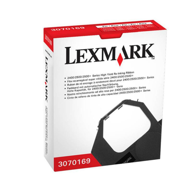 Cinta de Fax Lexmark 3070169 Negro