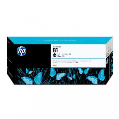 Cartucho de Tinta HP 81XL C4930A Negro