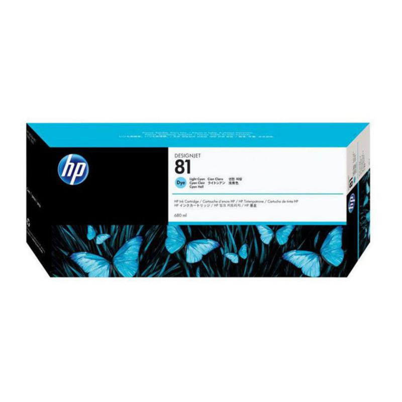 Cartucho de Tinta HP 81XL C4934A Cian Claro