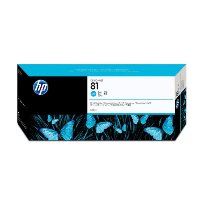 Cartucho de Tinta HP 81XL C4931A Cian