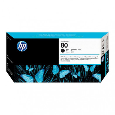 Cabezal de ImpresiÃ³n HP 80 C4820A Negro