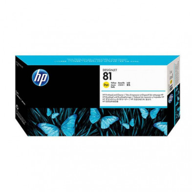 Cabezal Limpiador HP 81 C4950A Amarillo