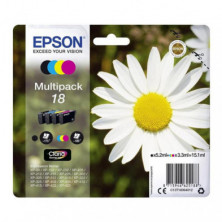 Cartucho de Tinta Epson C13T18064012 Negro y Color 4/u