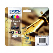 Cartucho de Tinta Epson C13T16264012 Negro y Color 4/u