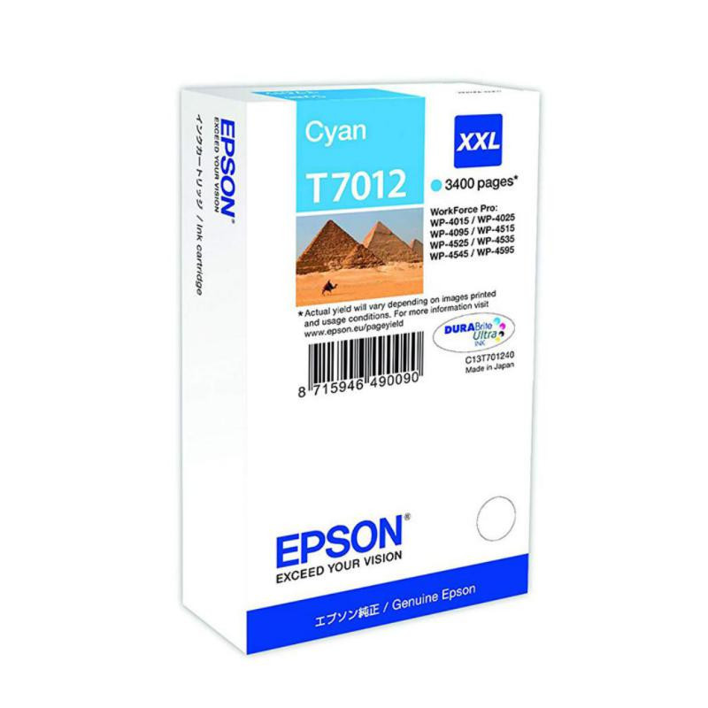 Cartucho de Tinta Epson C13T70124010 Cian