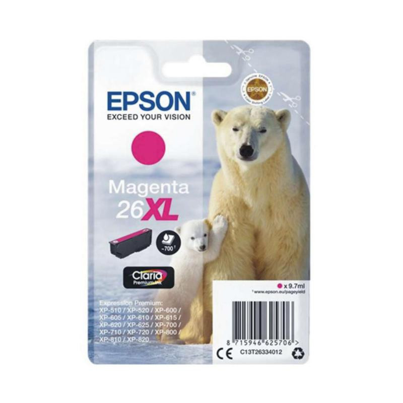 Cartucho de Tinta Epson C13T26334012 Magenta