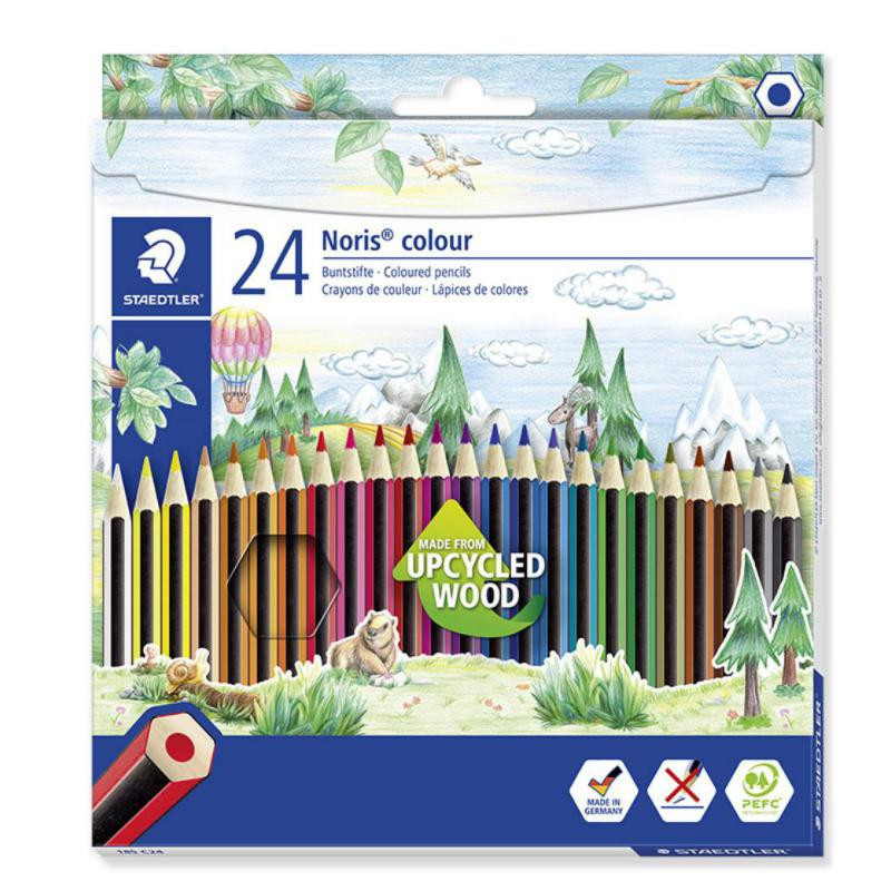 LÃ¡pices de Colores Staedtler noris Colour 185 24 Colores