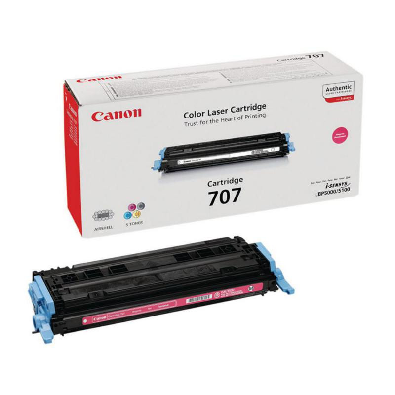 TÃ³ner LÃ¡ser Canon CRG-707M Magenta