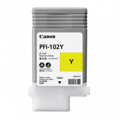 Cartucho de Tinta Canon PFI-102Y 0898B001AA Amarillo