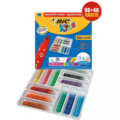 Rotuladores Bic Kids Couleur 12 Colores x 12 ud.