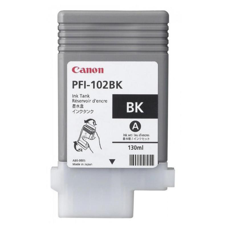 Cartucho de Tinta Canon PFI-102BK 0895B001AA Negro