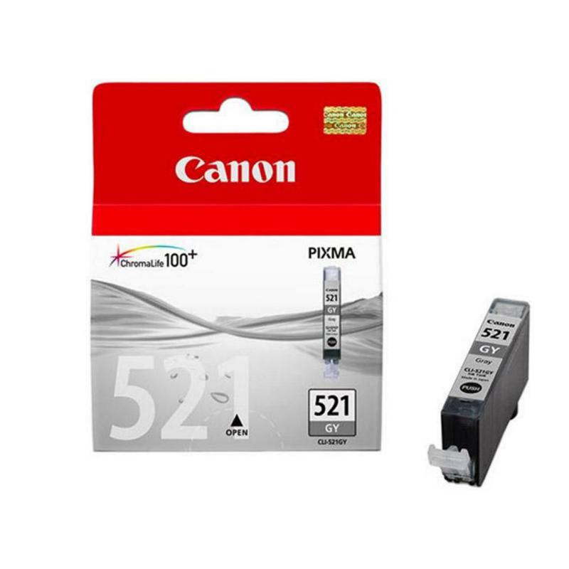 Cartucho de Tinta Canon CLI-521GY 2937B001 Gris