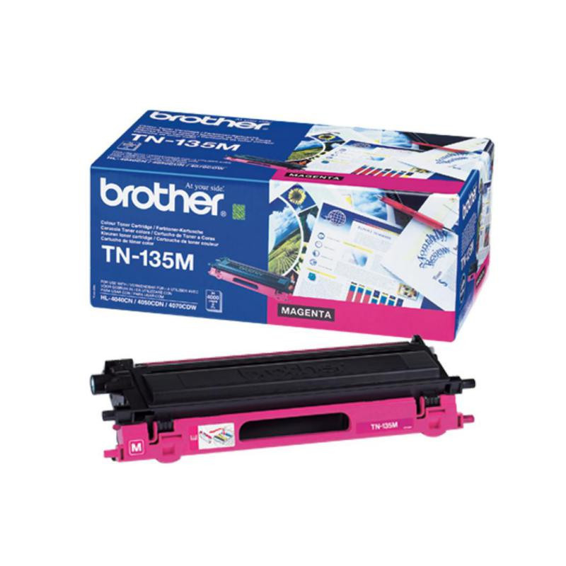 TÃ³ner LÃ¡ser Brother TN135M Magenta