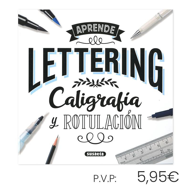 Libro Susaeta Lettering. Caligrafia