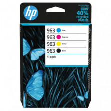 Cartucho HP 963 Pack 4 Colores C+M+Y+K