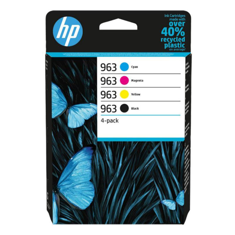 Cartucho HP 963 Pack 4 Colores C+M+Y+K