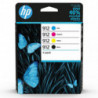 Cartucho HP 912 Pack 4 Colores C+M+Y+K