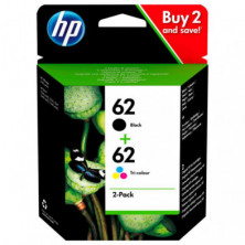 Cartucho HP Envy 5640 NÂº62 Pack Negro + Color