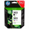 Cartucho HP 303 Pack Negro + Color