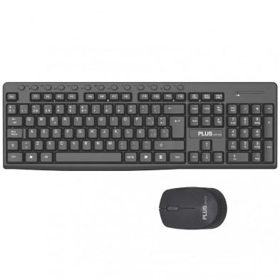 Conjunto Teclado + RatÃ³n Plus Office Wireless Combo