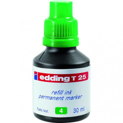 Tinta Edding T-25 25ml. Verde