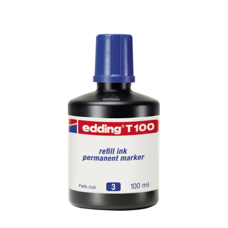 Tinta Edding T-100 100 ml. Azul