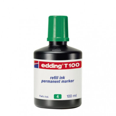 Tinta Edding T-100 100 ml. Verde