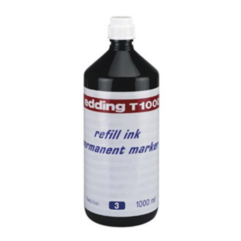 Tinta Edding T-1000 1000 ml. Azul