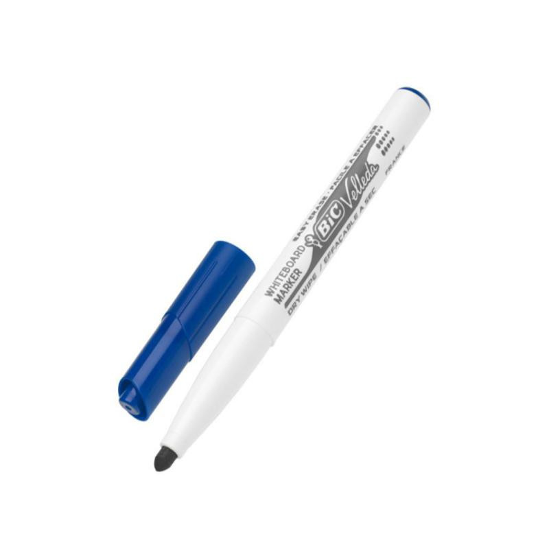 Rotulador para Pizarra Blanca Bic Velleda 1741 Azul