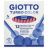 Rotulador Giotto Turbo Color 12 unid rosa