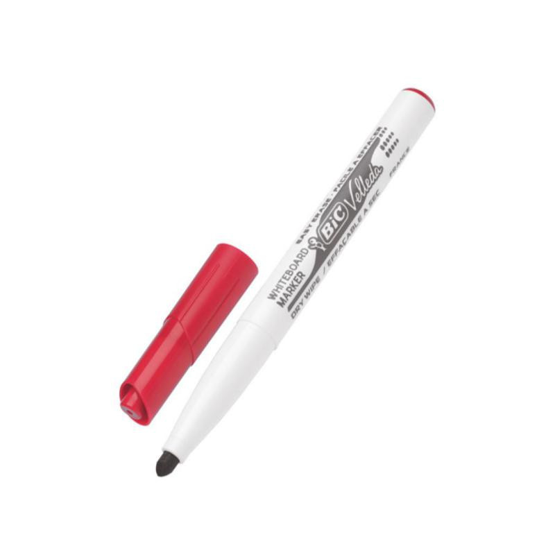 Rotulador para Pizarra Blanca Bic Velleda 1741 Rojo