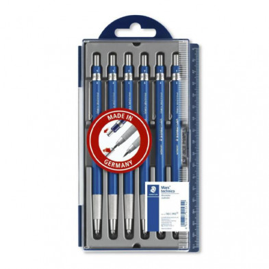 Portaminas Staedtler Mars Technic Mina 2 mm. Azul