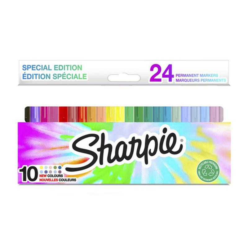 Rotuladores Sharpie Permanentes 24 Colores