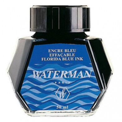 Tintero Waterman 50 ml. Azul Florida