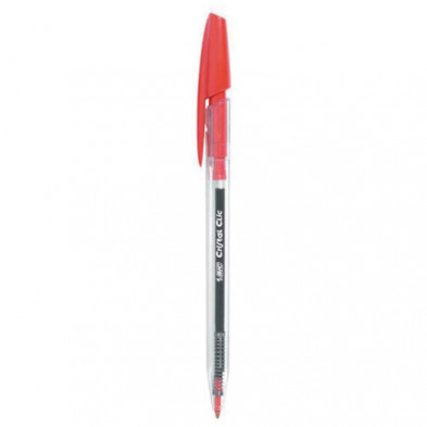 BolÃ­grafo Bic Cristal clic retrÃ¡ctil Rojo