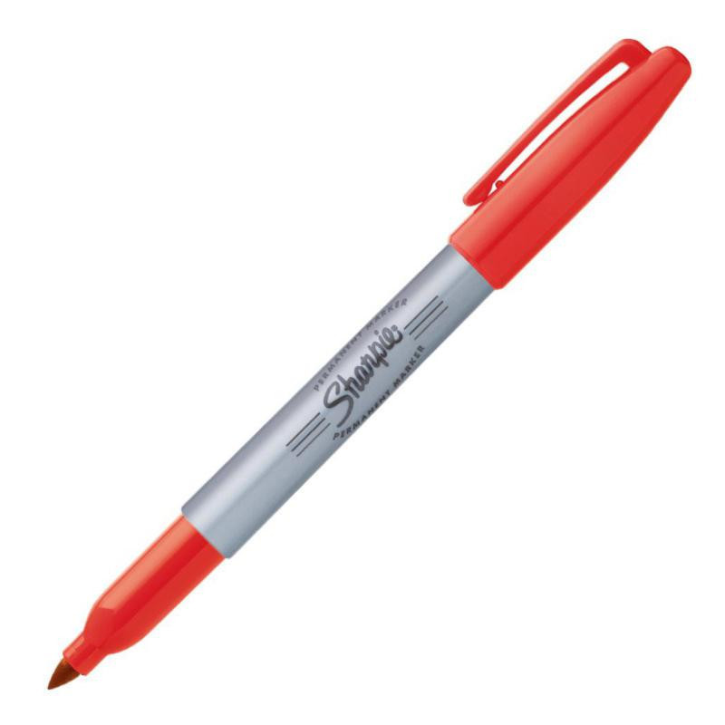 Rotulador Permanente Sharpie Fine Point Rojo