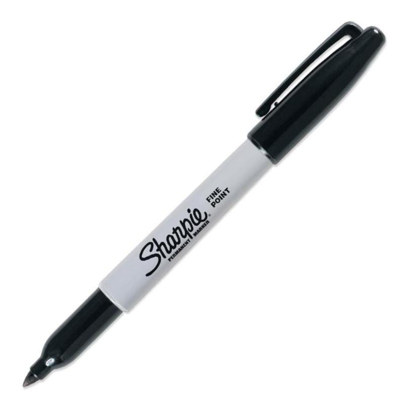 Rotulador Permanente Sharpie Fine Point Negro